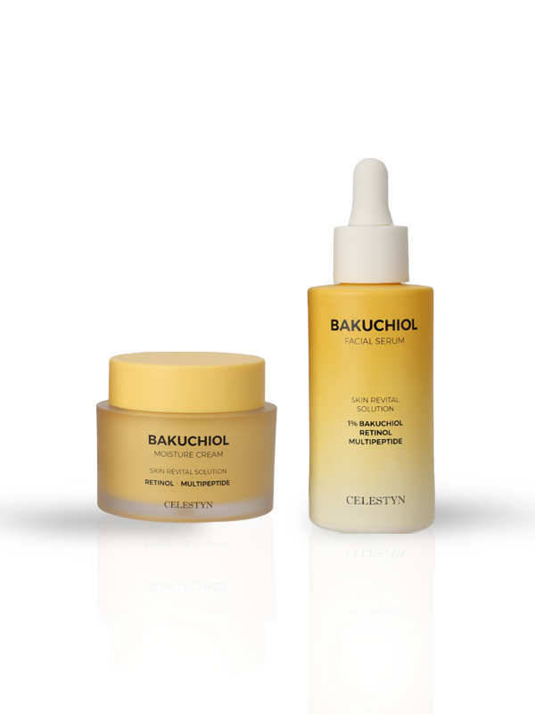 Celestyn Bakuchiol Moisture Cream 50gr + Bakuchiol Serum 50 ml